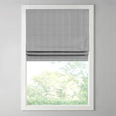 Basketweave Room Darkening Cordless Roman Shade