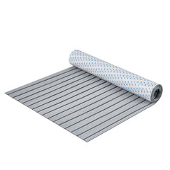 Boat Flooring, EVA Foam Boat Decking 94.5" x 35.4", Non-Slip Self-Adhesive Flooring, 23.2 sq.ft Marine Carpet for Boats, Yacht, Pontoon, Kayak Decking