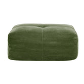 Hamlet LSF&RSF Corner Sofa W/Pillows Corduroy- Olive green
