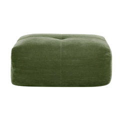 Hamlet LSF&RSF Corner Sofa W/Pillows Corduroy- Olive green