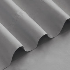 4 Pieces King Sateen Sheet Set,Gray