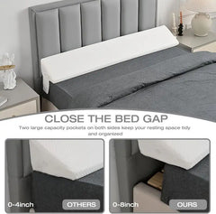 Air layer fabric gap pillow(white)Diamond-shaped pocket137*24.5*15cm