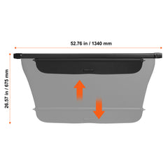 Retractable Cargo Cover for Honda CRV 2023-2024 Upgraded Rear Trunk Cover