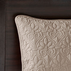 Reversible Bedspread Set Khaki Queen