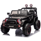 24V Kids Ride On Electric Car W/Parents Control,Seat width 20in,2WD,Rear suspension,Trunk storage,Portable pull rod,Light&Searchlight,Bluetooth,USB,Provide a speed of 2.5-4MPH for Kids Aged 3-8.
