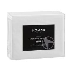 4-Piece Queen Essential Microfiber Sheet Set, White