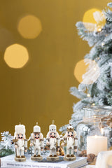 S/4 3.9" Nutcraker Ornaments