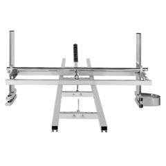 Chainsaw Mill and Rail Mill Guide System, Portable Sawmill 14"-36" Guide Bar, 9ft Aluminum Saw Milling Rail Guide with Chainsaw Planking Mill for Woodworkers and Carpenters