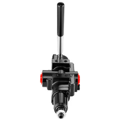 Hydraulic Valve 1 Spool, 25 GPM Hydraulic Directional Control Valve, 25 Mpa / 3626 PSI Hydraulic Loader Valve, Solid Cast Iron Directional Control Valve for Small Tractors, Loaders, Log Splitter