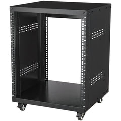 12U AV Rack Stand 500 lbs Capacity Network Stereo Recording Studio Rack