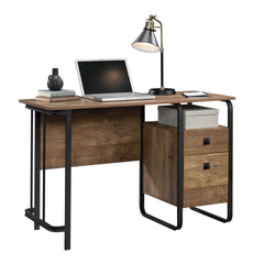 Desk with Organized Storage, Oak finish