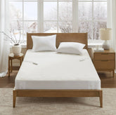 1-Piece Cal King Heated Mattress Pad,White