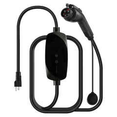 Level 1&2 EV Charger Portable Charger 16A Adjustable Current 120V 240V with LCD