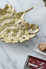 15x15x2" Aluminum Leaf Plate