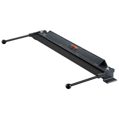 Box and Pan Brake, 36-Inch, 0-130 Degrees Sheet Metal Bending Brake, Portable Mini Metal Bender with 20 Gauge Low Carbon Steel 14 Gauge Aluminum Capacity Power Handle, for Metal Bending