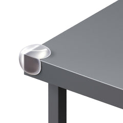 Corner Protectors Baby Proofing, 24 Pack, Clear & Transparent Table Corner Guards Covers for Baby Safety, 1.34-inch Depth, 0.28-inch Thickness, Strong Adhesive, Cushion for Furniture Sharp Edges
