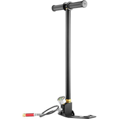 High Pressure Hand Pump 3 Stage Airgun PCP Pump 4500PSI Stirrup Pump Air Rifle Filling Stirrup Pump(30MPA)