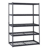 Storage Shelves 5 Tier Adjustable Heavy Duty Garage Shelving Units 3000 lbs