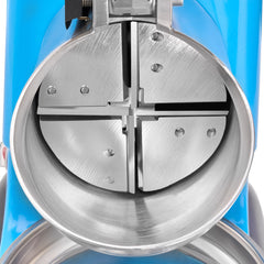 Commercial Ice Crusher 220LBS/H Electric Snow Cone Maker Shaved Ice Blue
