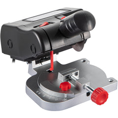 Mini Miter Cut-off Chop Saw, Two 2-5/16" Blade of Steel and Resin with 1/2" Cutting Depth, 0~45° Benchtop Miter Saw for Copper, Aluminum, Wood, Zinc in Hobby Craft