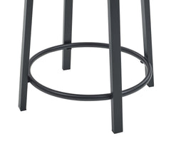 Set of 2 Swivel Stool with Metal Frame