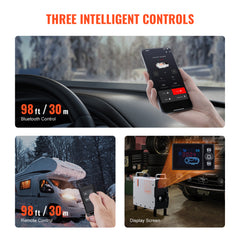 Diesel Air Heater 12V/24V 2KW Bluetooth APP Remote Control for Outdoors