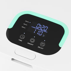 20L Towel Warmer Bucket, Towel Warmer with 24H Delay Timer, Child Lock & Auto Shut Off Towel Heater, LED Display & U-shaped Light, Towel Warmer for Bathroom, Spa, Bathrobes, Blankets, Pajama