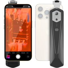 Thermal Imaging Camera for Android & IOS, 256 x 192 IR High Resolution, Wireless Infrared Thermal Imager with WiFi & Visual Camera, 25Hz Refresh Rate Thermal Camera for Smartphone, -4°F-1022°F