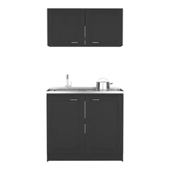 Cabinet Set Zeus, Garage, Black