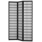 Room Divider, 3 Panel Japanese Room Divider, Wood Folding Privacy Screen Indoor, Japanese Partition Dividers Portable Decoration Screens, for Room Separation Home Office Restaurant & Bedroom