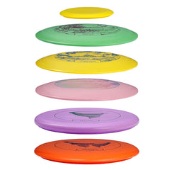 Disc Golf Set, 5 PCS Beginners Flying Discs, Disc Golf Starter Set for Full-Body Strength Training, with Putter, Mid-Range, Driver, Mini Marker, PDGA Approved for Outdoor Backyard, Lawn, Beach