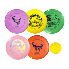 Disc Golf Set, 5 PCS Beginners Flying Discs, Disc Golf Starter Set for Full-Body Strength Training, with Putter, Mid-Range, Driver, Mini Marker, PDGA Approved for Outdoor Backyard, Lawn, Beach
