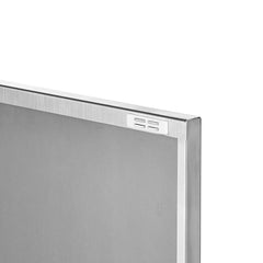 BBQ Access Door, 16W x 22H Inch Single Outdoor Kitchen Door, Stainless Steel Flush Mount Door, Wall Vertical Door with Handle, for BBQ Island, Grilling Station, Outside Cabinet