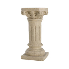 Pedestal Column Plant Stand, 26.25 Inch, Indoor and Outdoor