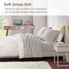 3 PCS Twin All Season Sheet Set Grey