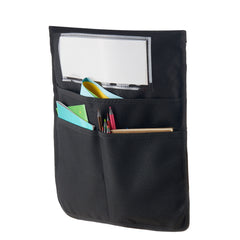 Chair Pockets for Classroom 24 Pack Seat Pocket with Name Tag Black