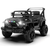 12V Kids Ride On Electric Truck Car W/Parents Control,2WD,Four-wheel suspension,Early education function,Adjustable volume,USB,MP3,Bluetooth,Microphone jack,Power display,LED lights For kids aged 1-4.