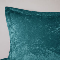 King/Cal King Velvet Comforter Set with Throw Pillow