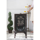 19.7x15.7x25.2" Tratteria Blackboard Stand
