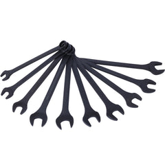 Metric Jumbo Combination Wrench Set Extra Large,10 PC Metric Black-Oxide Jumbo Combo Wrench Set 34-50mm with pouch