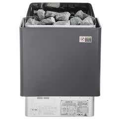 Sauna Heater, 9KW 220V Electric Sauna Stove, Steam Bath Sauna Heater with External Digital Controller, 3h Timer and Adjustable Temp for Max. 317-459 Cubic Feet, Home Hotel Spa Shower Use