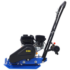 212cc 7.0HP 5600VPM Gas Vibration Compaction Force 20 x 14 inch Plate Compactor w/Built-in Wheel,EPA compliant