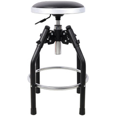 Heavy Duty Adjustable Hydraulic Shop Stool,Adjustable Mechanic Stool,Foot Rest Stool,360° Swivel