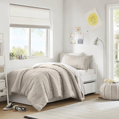 5-Piece Twin/Twin XL Woven Striped Comforter Set