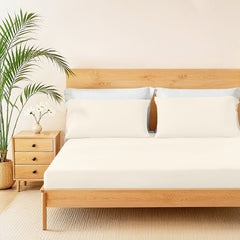 3-Piece King Cooling 3pc Sheet Set,Ivory