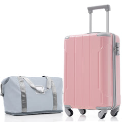 20 Inch Carry On Luggage Set 3 Piece with Spinner Wheels, Lightweight Hardshell ABS Suitcase for Weedend Getaways, Business Travel