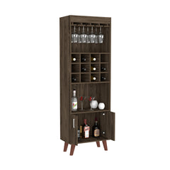 Bar Cabinet Bull, Living Room, Dark Walnut