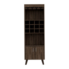 Bar Cabinet Bull, Living Room, Dark Walnut