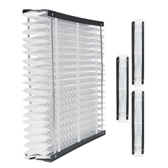 Air Filters MERV 13 Electrostatic Pleated HVAC Furnace Filter 4-Pack 20 x 25 x 4