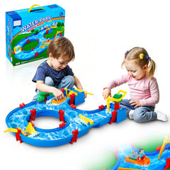 Water Table for Toddlers Kids Activity Play Waterway for 3+ Years Boy Girl